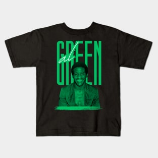 Al green///original retro Kids T-Shirt